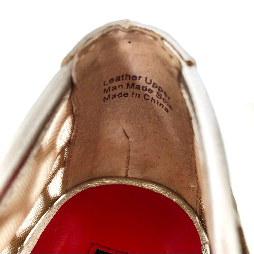 CHARLES JOURDAN⚡️Honeycomb Mesh Leather Pumps_7M - Picture 6 of 8